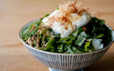 とれたてめかぶ丼