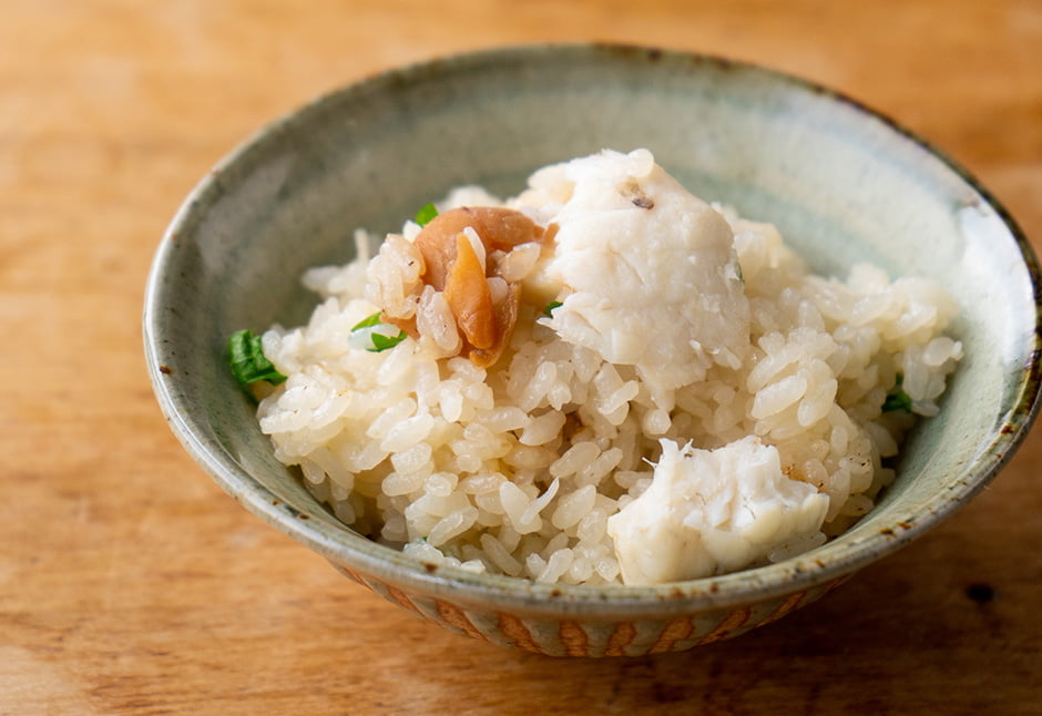 天然真鯛と梅の炊き込みご飯(1合用）